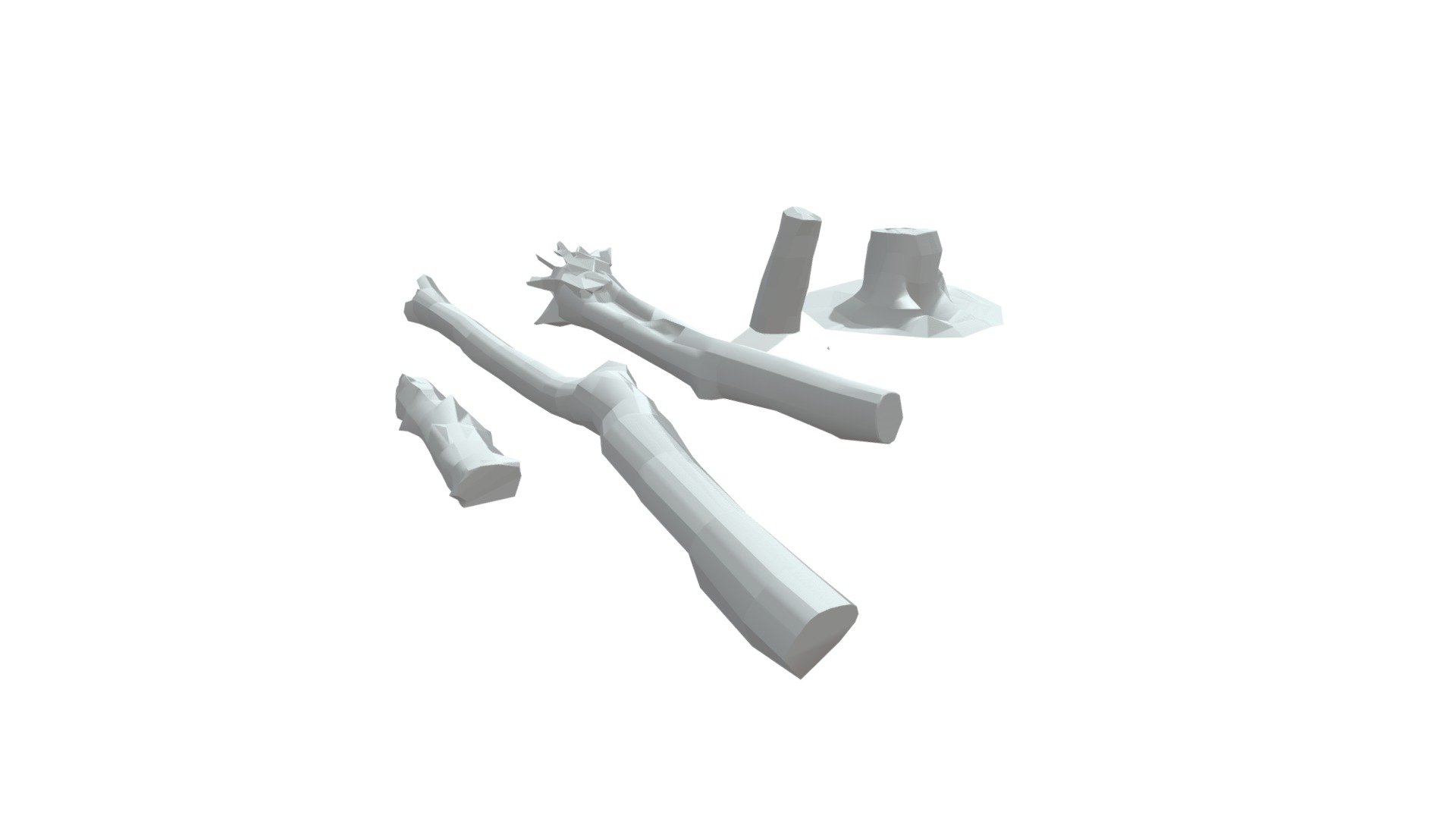 Low Poly Trunks - 3D model by HenryMead [c559f40] - Sketchfab