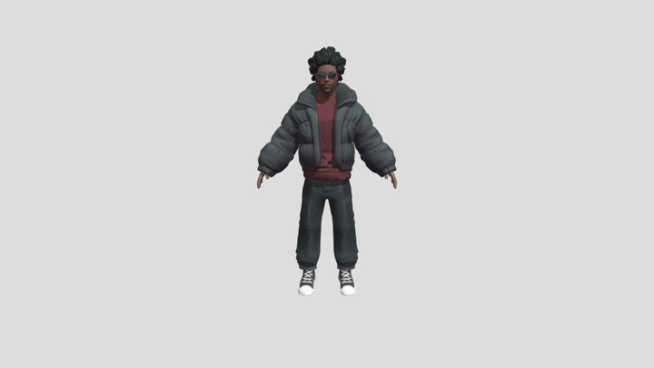 Micah 3D Model