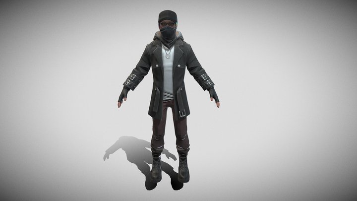 3D Adventure Cool Charater 3D Model