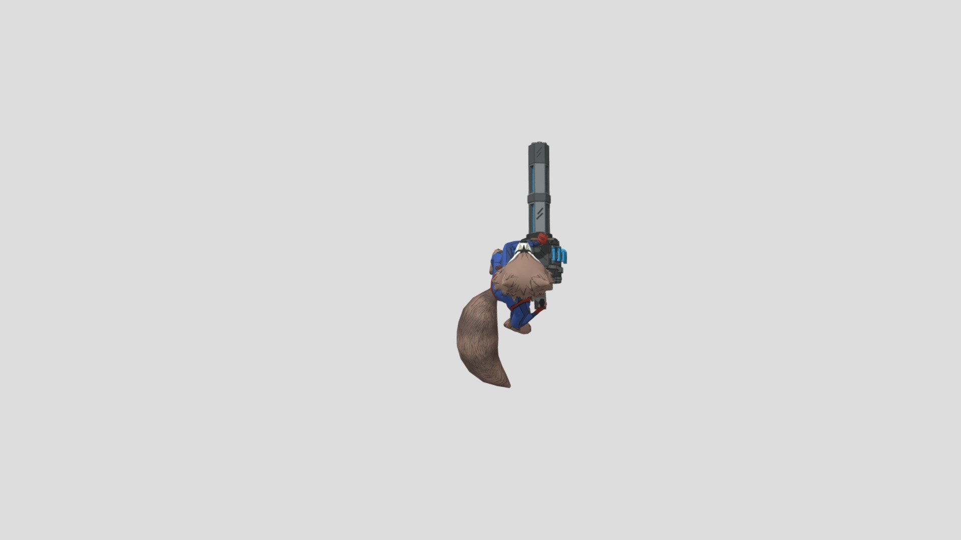 Rocket Raccoon - 3D model by Laura Isidro (@lauraisidro) [c55bddd ...