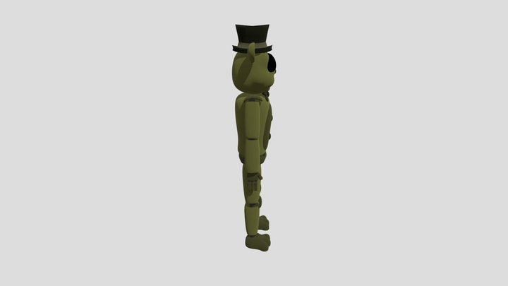 Phantom Toon Freddy 3D Model