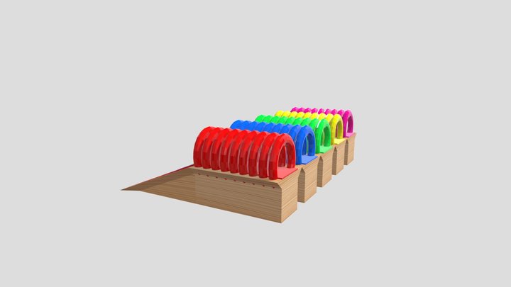 Ramp Tunnel Game Ready Farming Simulator 22 3D Model