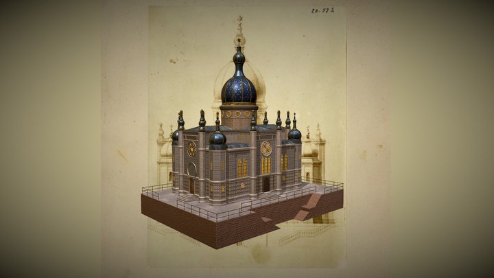 Jewish_temple 3D models - Sketchfab