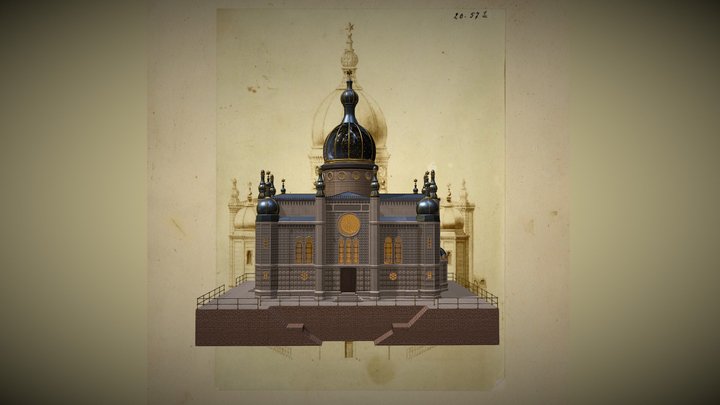 Old Synagogue of Wiesbaden 3D Model