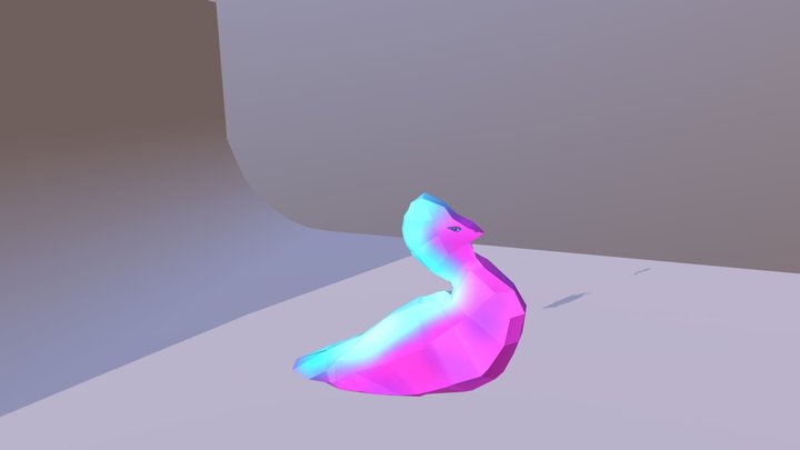 Kelpie Fantasy Creature 3D Model