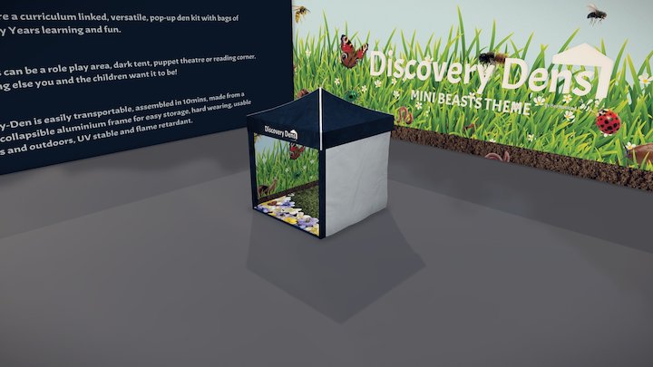 Discovery Dens - Mini Beasts theme 3D Model