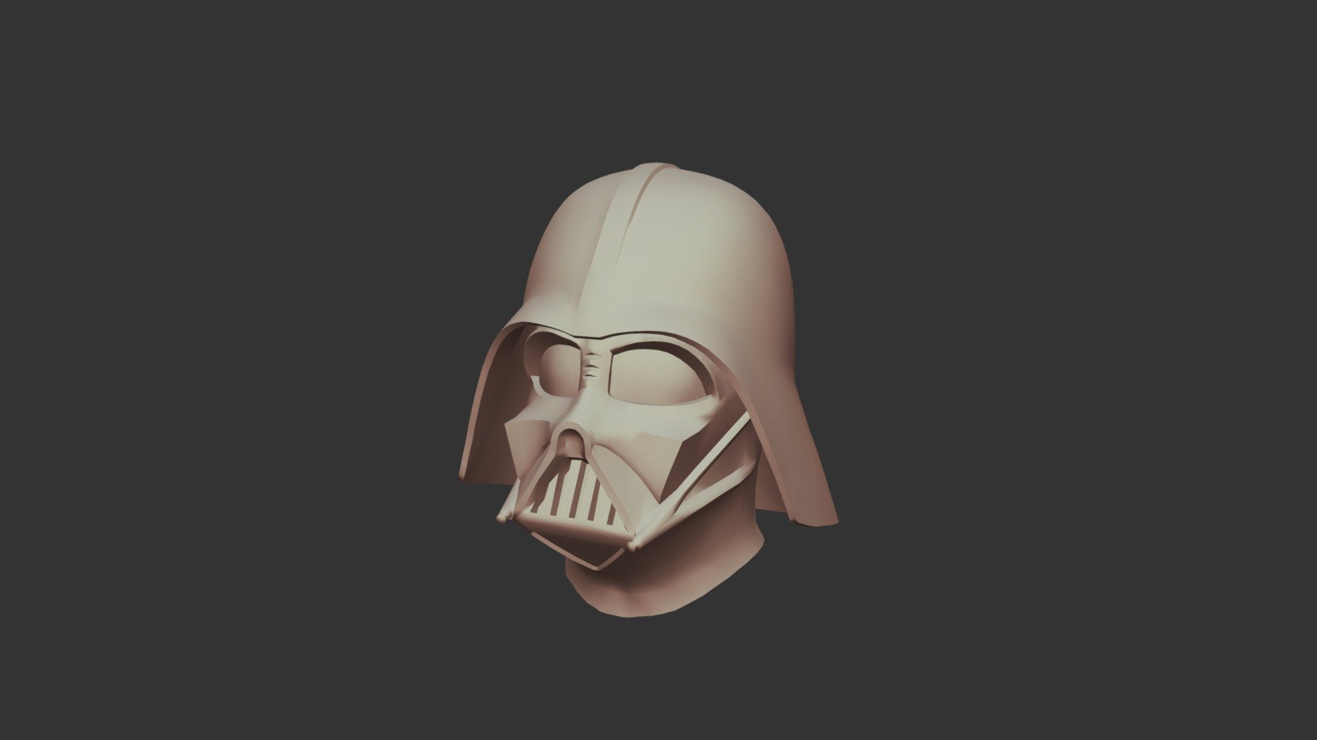 Darth Vader Helmet - Re-shaped To Original