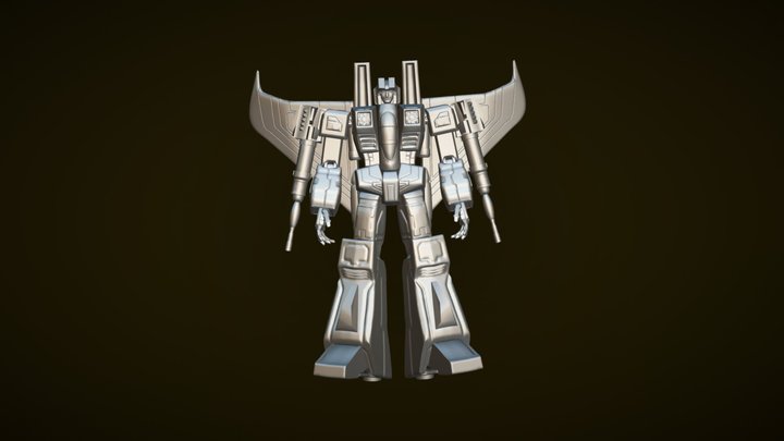 Starscream 3D Model