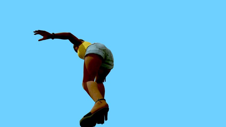 Lisa Hamilton Capoeira – Modello 3D gratuito STL