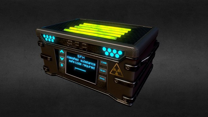 Sci-fi case 3D Model