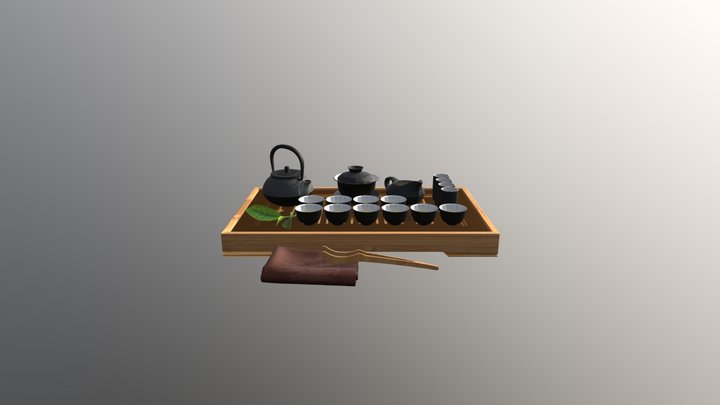 Tea Ceremony 3D Model