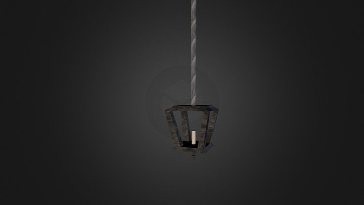 Hanging Lamp 3D Model