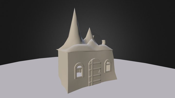 Alchemist Hut 3D Model