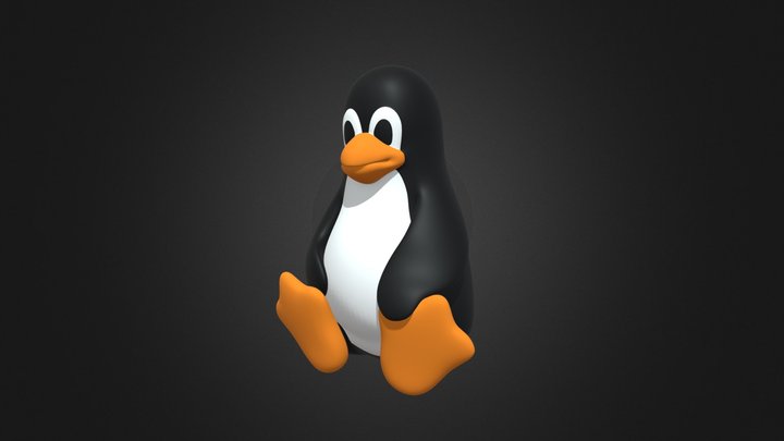 LINUX-CHAR 3D Model