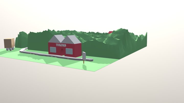 Virtuālais Ceļojums Skrunda- Tukums 3D Model