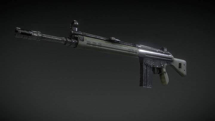 HK G3A3 3D Model
