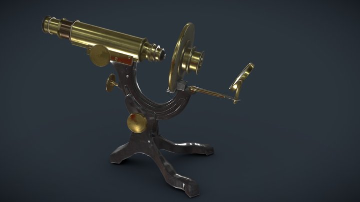 GAP Assignment: old Microscope 3D Model
