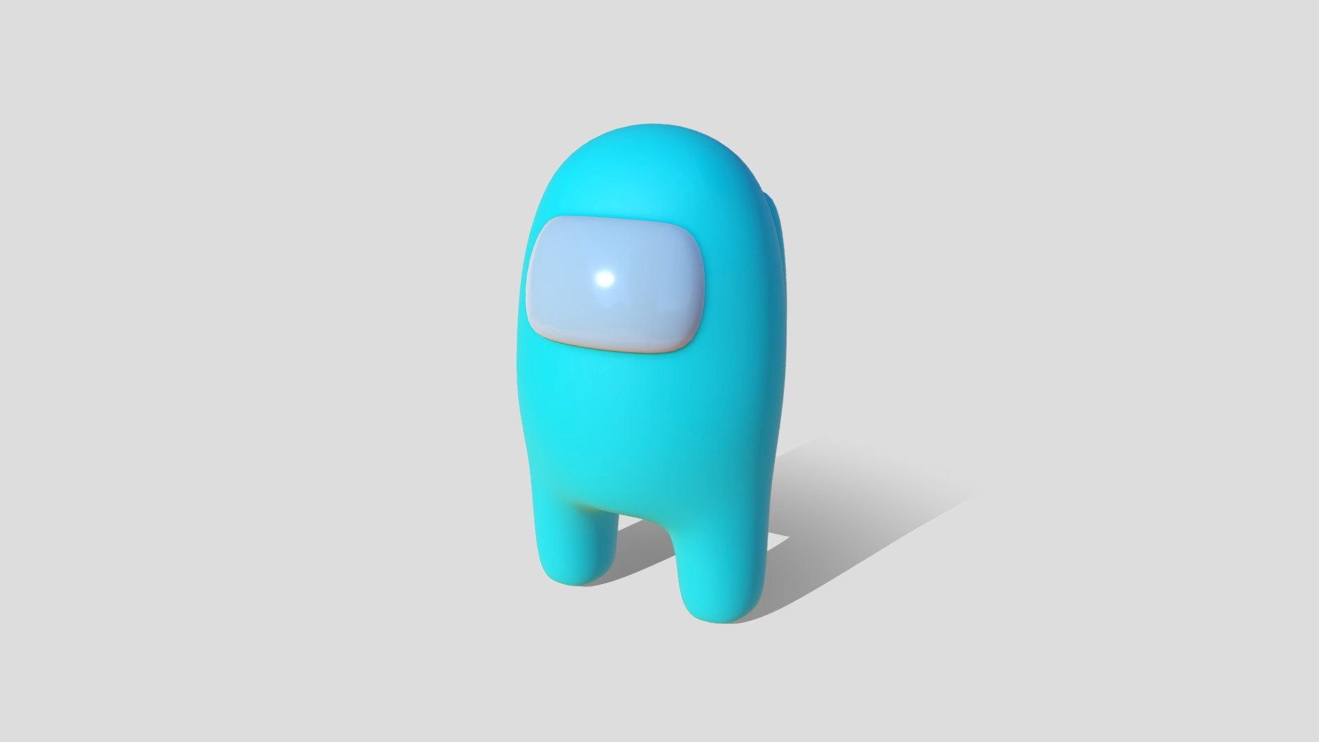 Among Us - Cyan - Download Free 3D model by Kiwwix [c5669da] - Sketchfab