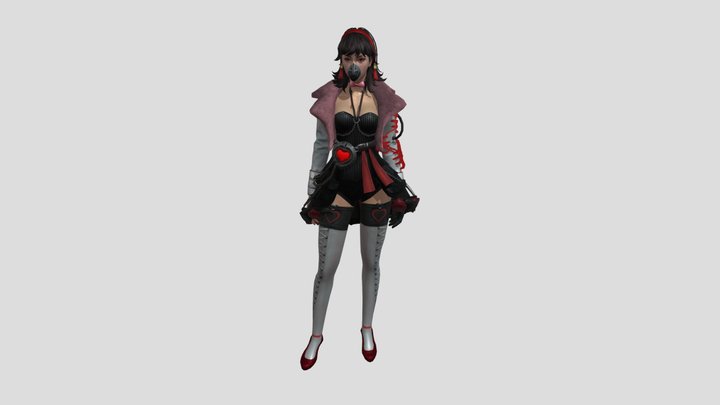 ff free fire 3D @TRSgamings 3D Model