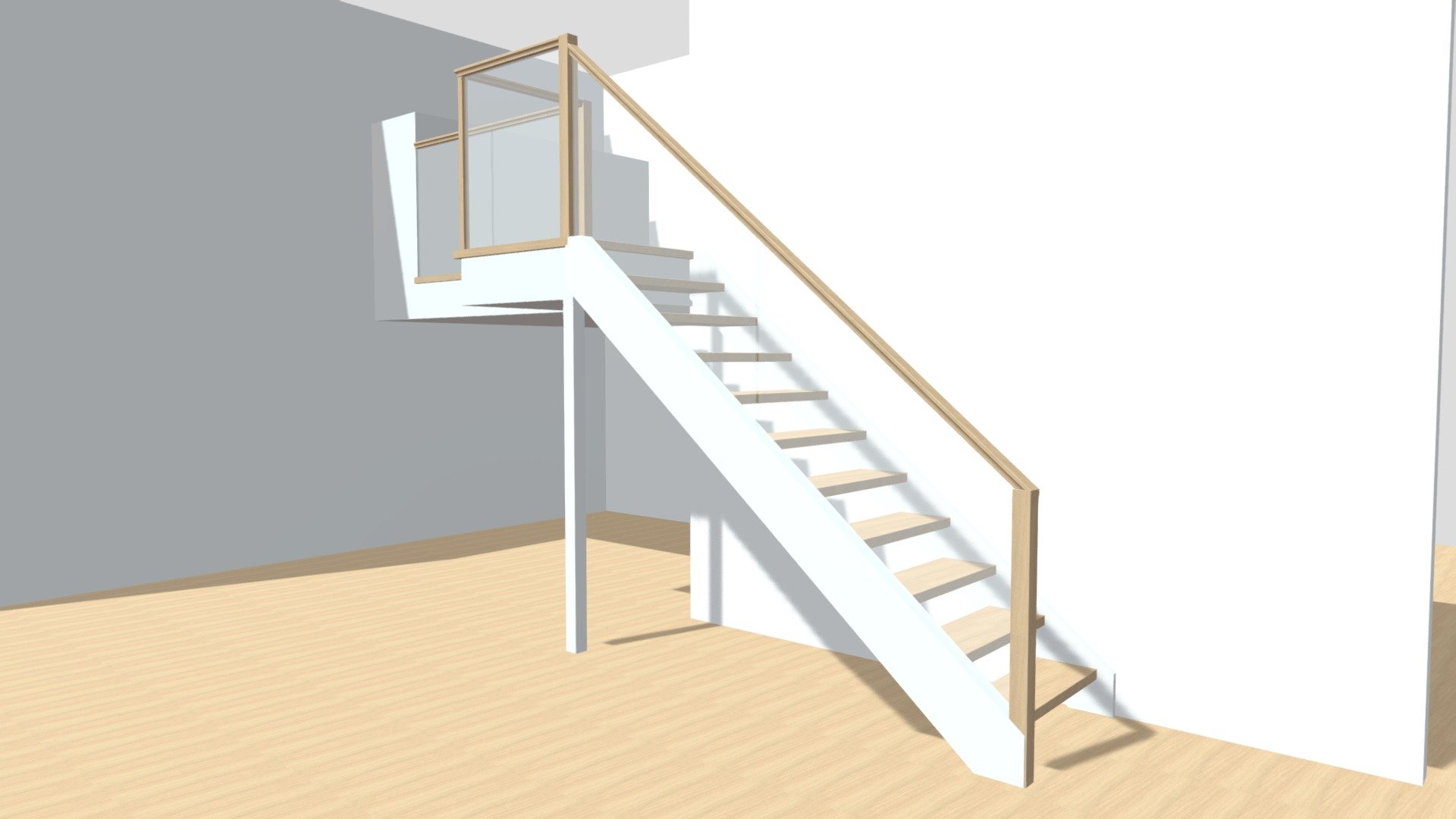 Glass, Floating platform - 3D model by PatDPS [c567ab6] - Sketchfab