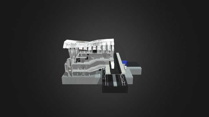 Interactive Section Model 3D Model