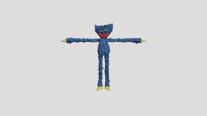 Huggy Wuggy 3D Model
