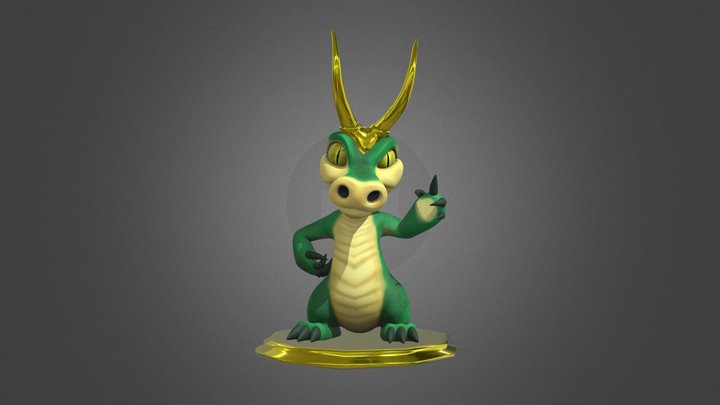 Crocki, Loki 3D Model