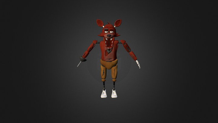 Foxy-the-pirate 3D Model