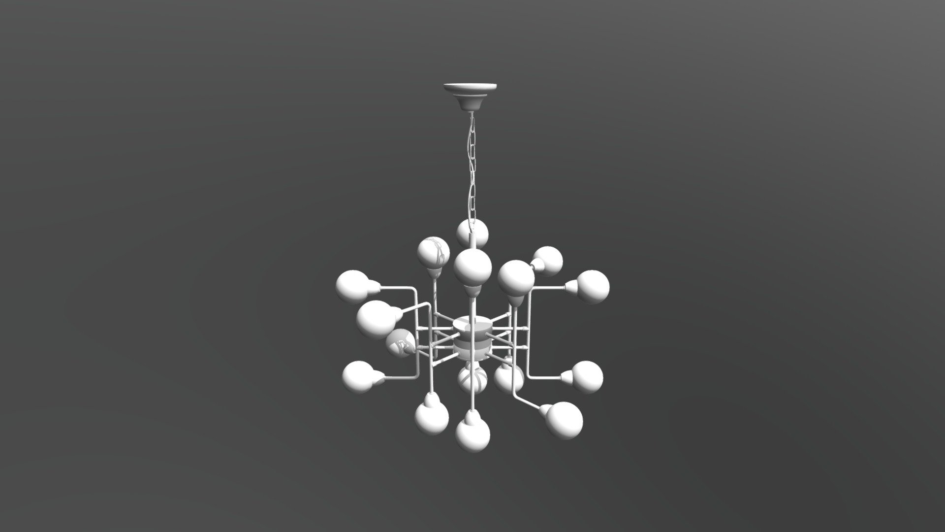 Люстра Divinare 3360/15 LM-16 - 3D model by svetguru [c56a49a] - Sketchfab