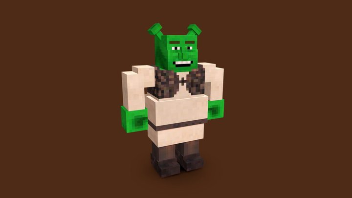 Shrek 3D Model