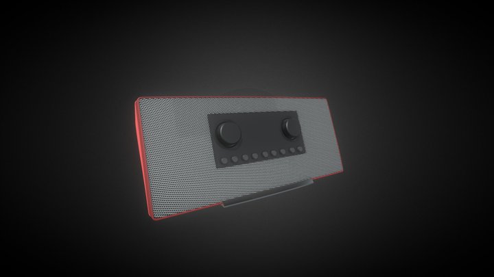 Music Player 3D Model