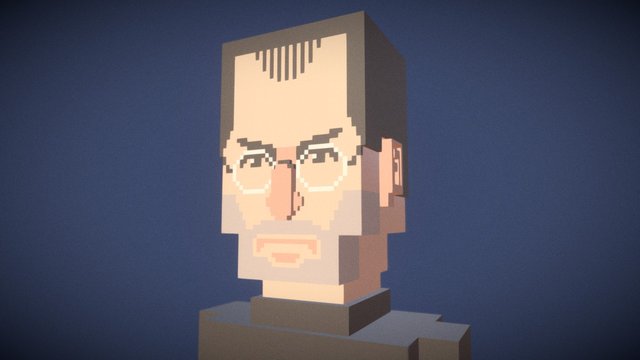 Steve Jobs bust 3D Model