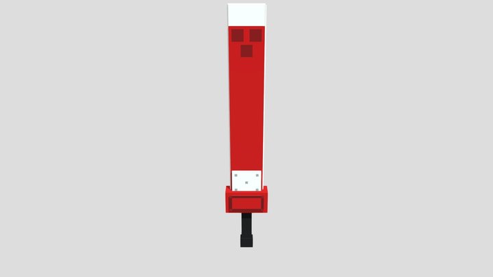 Fireseal Sword 3D Model