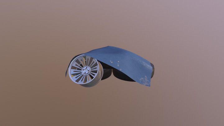 Car Tyres 3D Model