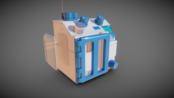 Fractiomatic 2 3D Model