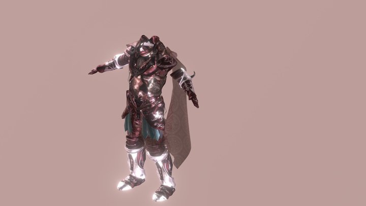 RED KNIGHT 3D Model