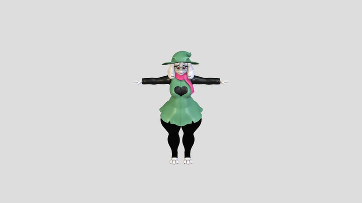 FEMBOY RALSEI 3D Model