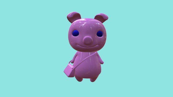 Pig 2 3D Model