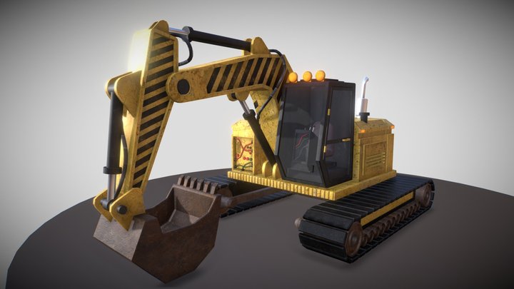 Construction truck 3D Model