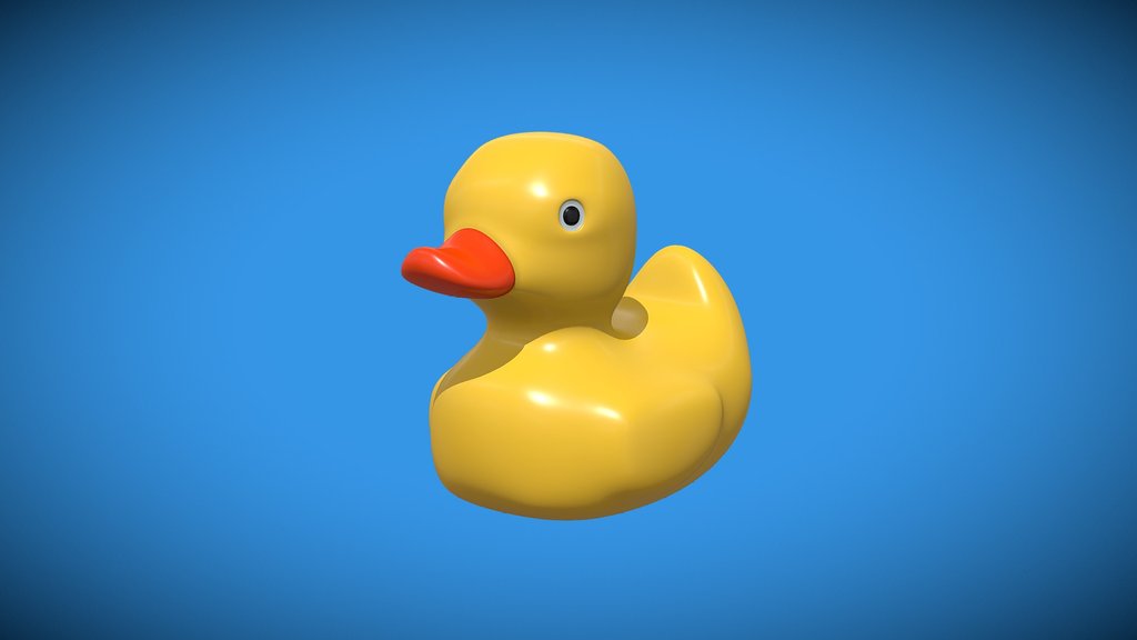 Free Rubber Duck 3d Model 🐤