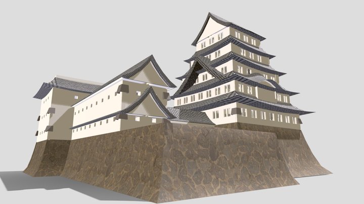 Castle 3D Model