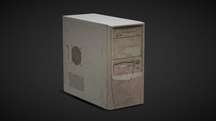 PSX Computer Case 3D Model