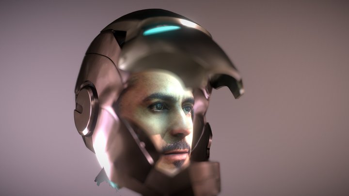 The Iron man (mark 2) 3D Model