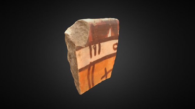 Fragmento cerámico 3D Model