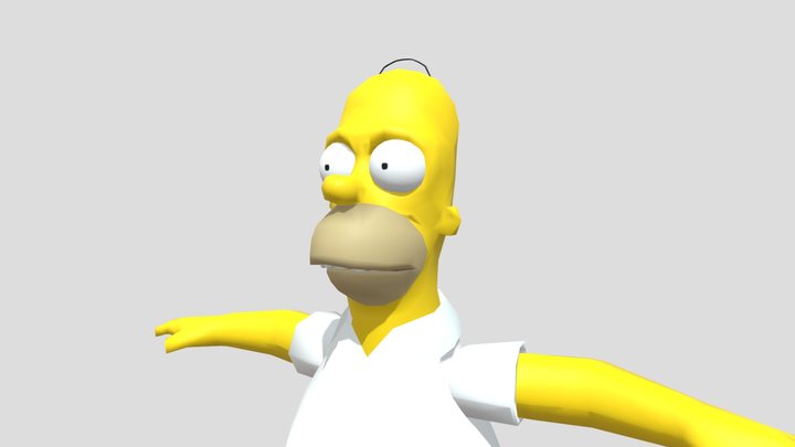 Simpsons 3D models - Sketchfab