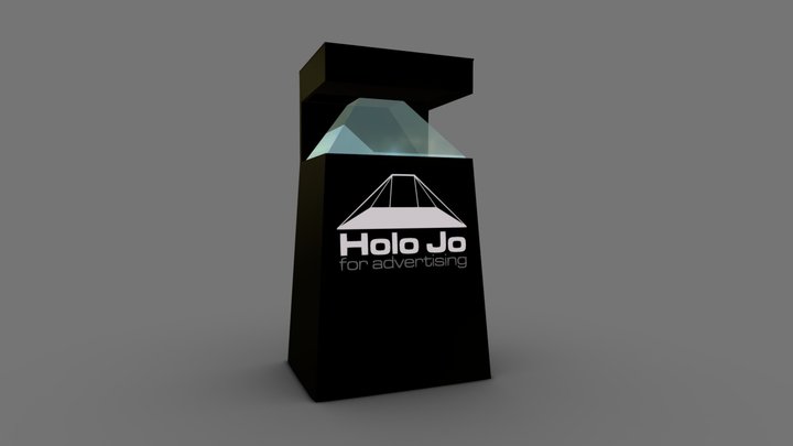 HOLO JO 3 Sided 3D Model