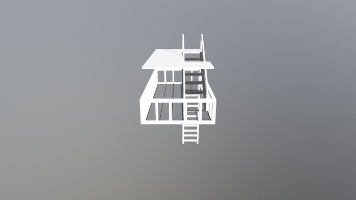 Fire Escape WIP 3D Model