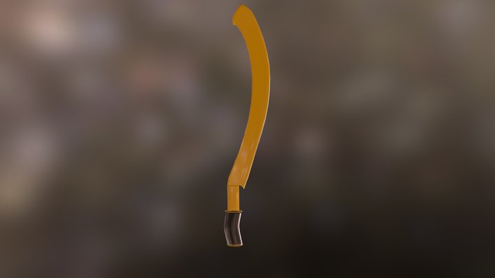 Espada De Muyi 3D Model
