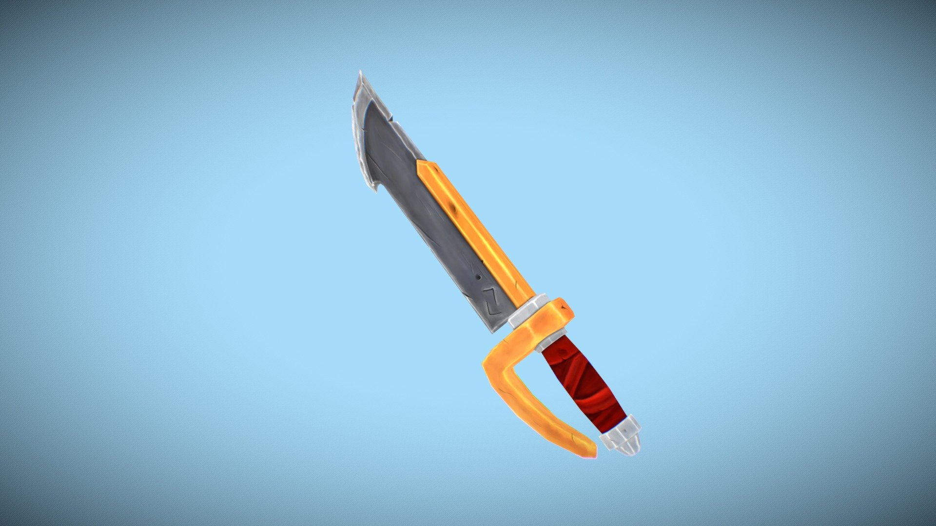 Sword - Lowpoly - Handpainted