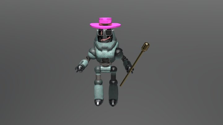 Protectron - 50 Caps 3D Model